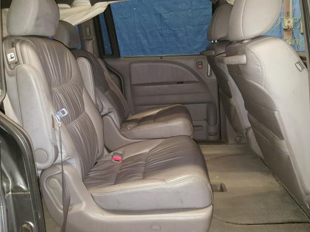 5FNRL38799B409758 - 2009 HONDA ODYSSEY EX GRAY photo 6