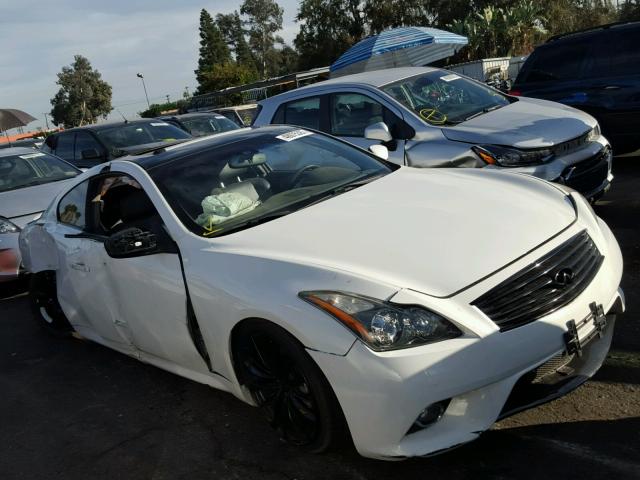 JN1CV6EK6BM215277 - 2011 INFINITI G37 BASE WHITE photo 1