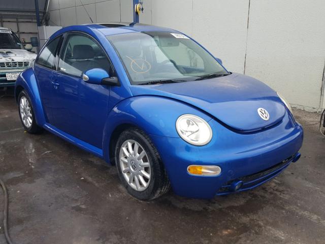 3VWCK21CX4M401440 - 2004 VOLKSWAGEN NEW BEETLE Mavi foto 1