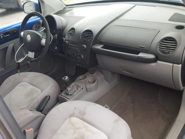 3VWCK21CX4M401440 - 2004 VOLKSWAGEN NEW BEETLE Mavi foto 9