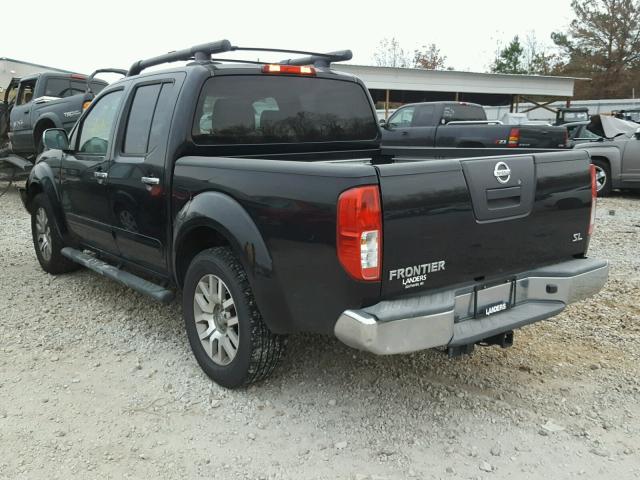 1N6AD0ER0BC427323 - 2011 NISSAN FRONTIER S BLACK photo 3