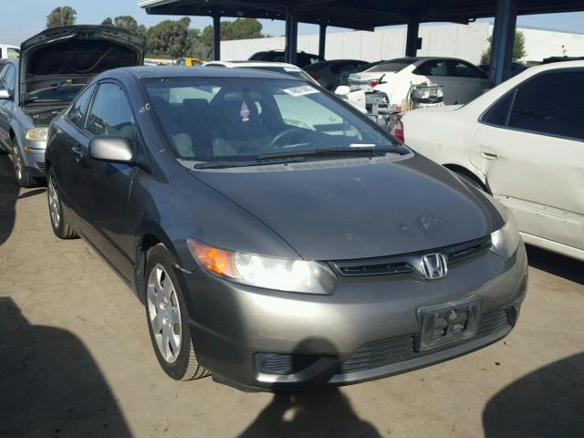 2HGFG12698H551405 - 2008 HONDA CIVIC LX GRAY photo 1