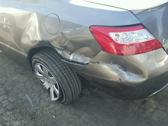 2HGFG12698H551405 - 2008 HONDA CIVIC LX Gris foto 10