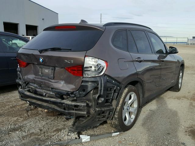 WBAVM1C52EVW55257 - 2014 BMW X1 SDRIVE2 BROWN photo 4