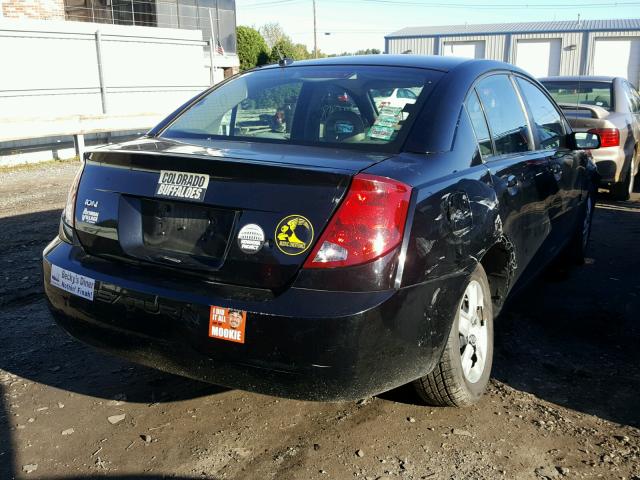 1G8AJ55F57Z114507 - 2007 SATURN ION LEVEL BLACK photo 4