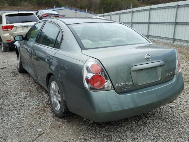 1N4AL11D45C268712 - 2005 NISSAN ALTIMA S GREEN photo 3