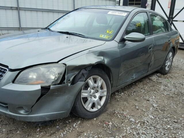 1N4AL11D45C268712 - 2005 NISSAN ALTIMA S GREEN photo 9