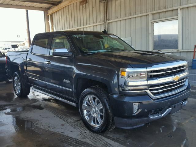 3GCPCTEC9HG476927 - 2017 CHEVROLET SILVERADO BLUE photo 1