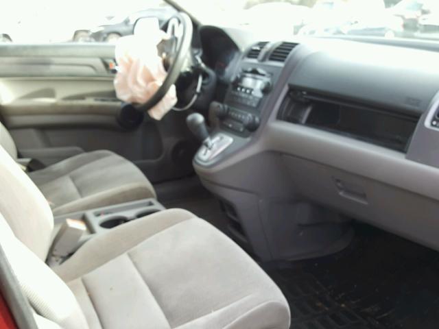 3CZRE48569G700799 - 2009 HONDA CR-V EX მუქწითელი ფოტო 5