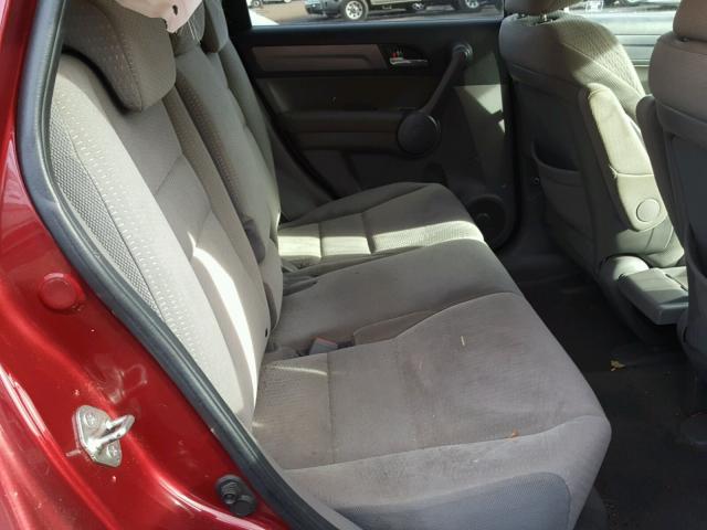 3CZRE48569G700799 - 2009 HONDA CR-V EX მუქწითელი ფოტო 6