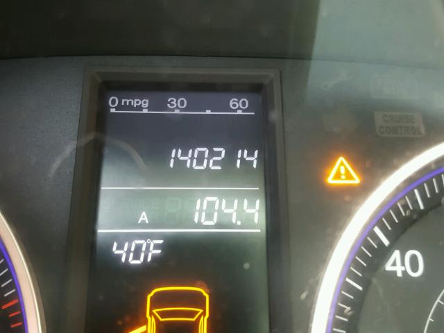 3CZRE48569G700799 - 2009 HONDA CR-V EX მუქწითელი ფოტო 8