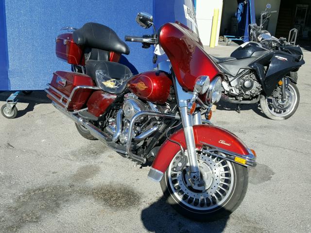 1HD1FF411AB655104 - 2010 HARLEY-DAVIDSON FLHTC RED photo 1