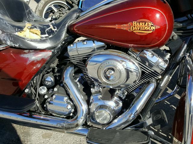 1HD1FF411AB655104 - 2010 HARLEY-DAVIDSON FLHTC RED photo 9