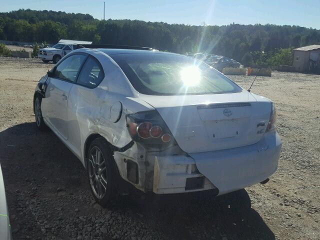 JTKDE167880256727 - 2008 TOYOTA SCION TC 白色 照片 3