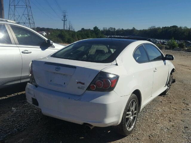 JTKDE167880256727 - 2008 TOYOTA SCION TC 白色 照片 4
