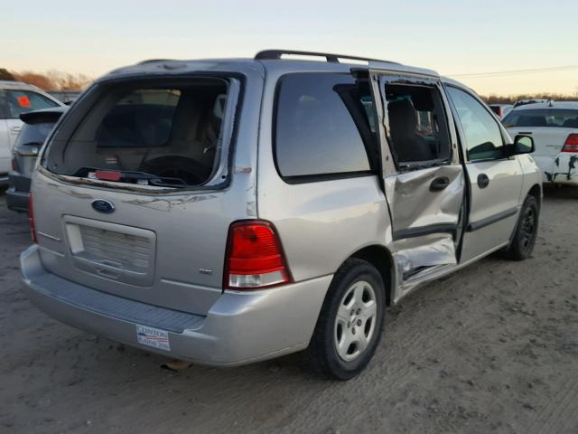 2FMZA516X4BA82002 - 2004 FORD FREESTAR S SILVER photo 4