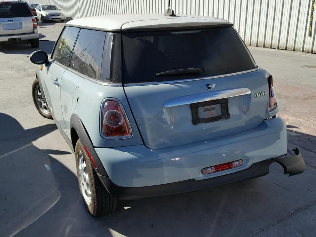 WMWSU3C54DT682484 - 2013 MINI COOPER TWO TONE photo 3