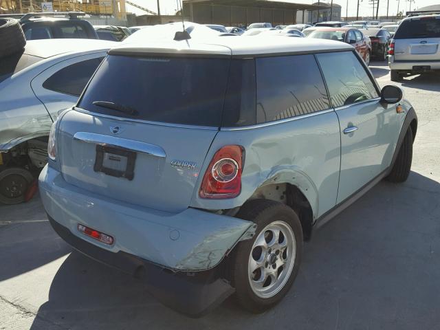 WMWSU3C54DT682484 - 2013 MINI COOPER TWO TONE photo 4