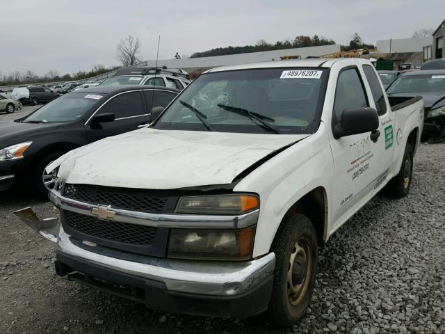 1GCCS196958158110 - 2005 CHEVROLET COLORADO WHITE photo 2