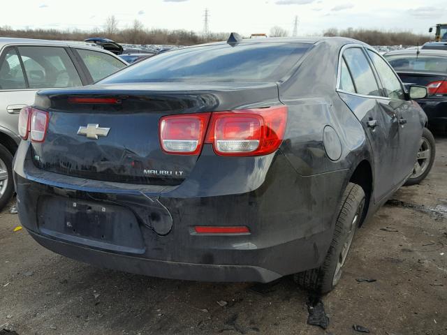 1G11C5SLXEF257504 - 2014 CHEVROLET MALIBU 1LT BLACK photo 4