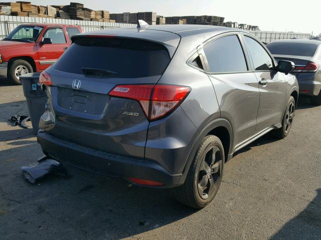 3CZRU6H51GM716857 - 2016 HONDA HR-V EX CHARCOAL photo 4