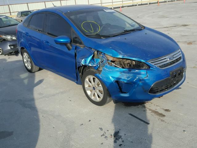 3FADP4BJ4CM131949 - 2012 FORD FIESTA SE BLUE photo 1