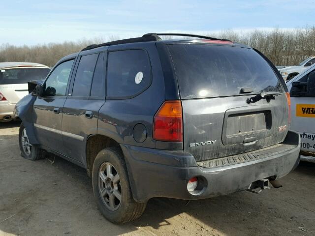 1GKDT13S372195588 - 2007 GMC ENVOY GRAY photo 3