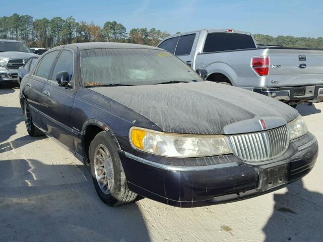 1LNHM82WXYY765345 - 2000 LINCOLN TOWN CAR S BLUE photo 1