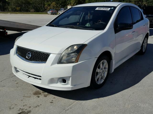 3N1AB6AP1BL686099 - 2011 NISSAN SENTRA 2.0 WHITE photo 2