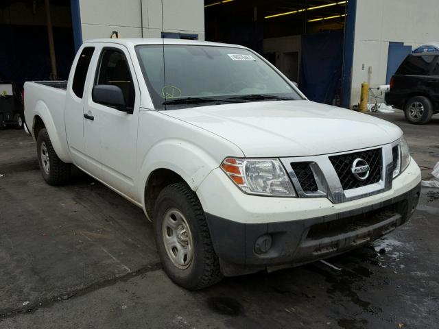 1N6BD0CT9EN705759 - 2014 NISSAN FRONTIER S WHITE photo 1