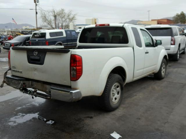 1N6BD0CT9EN705759 - 2014 NISSAN FRONTIER S WHITE photo 4