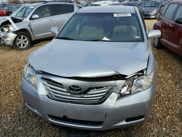 4T4BE46K59R136707 - 2009 TOYOTA CAMRY BASE SILVER photo 9