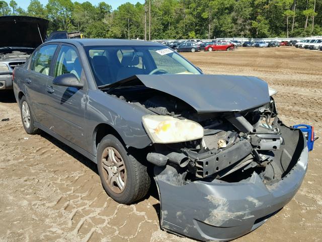 1G1ZS58FX8F137164 - 2008 CHEVROLET MALIBU LS ნაცრისფერი ფოტო 1