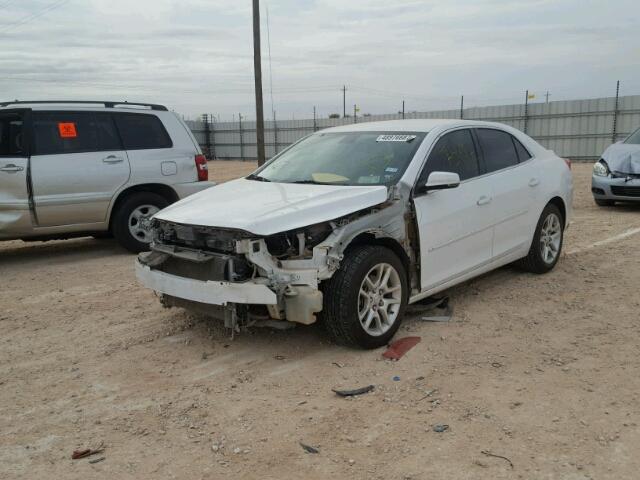 1G11C5SL5EF292726 - 2014 CHEVROLET MALIBU 1LT WHITE photo 2