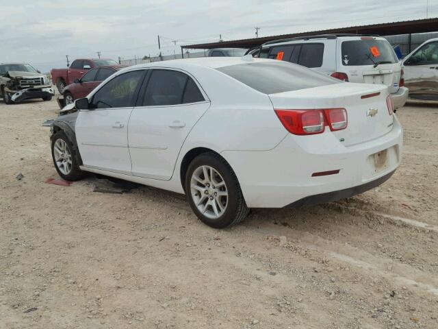 1G11C5SL5EF292726 - 2014 CHEVROLET MALIBU 1LT WHITE photo 3