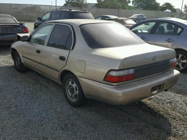 1NXBA02E7TZ362592 - 1996 TOYOTA COROLLA GOLD photo 3