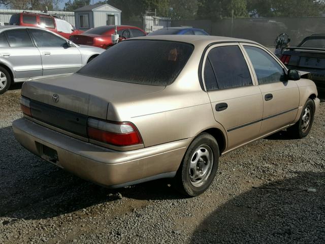 1NXBA02E7TZ362592 - 1996 TOYOTA COROLLA GOLD photo 4