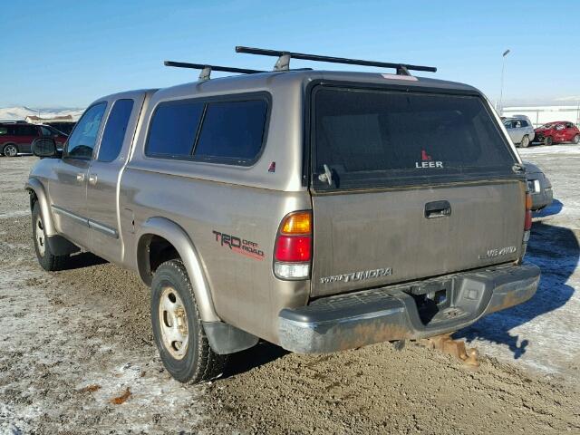 5TBBT44113S438675 - 2003 TOYOTA TUNDRA ACC GRAY photo 3