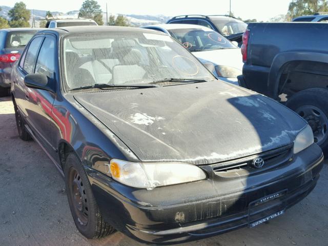 1NXBR12E8YZ337190 - 2000 TOYOTA COROLLA VE BLACK photo 1