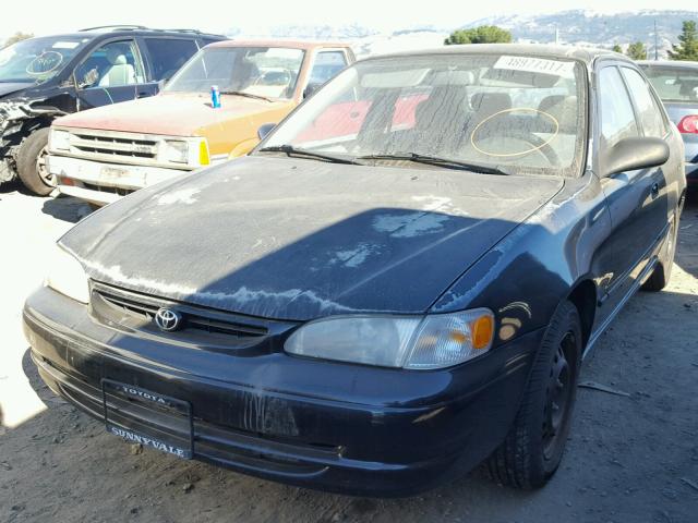 1NXBR12E8YZ337190 - 2000 TOYOTA COROLLA VE BLACK photo 2