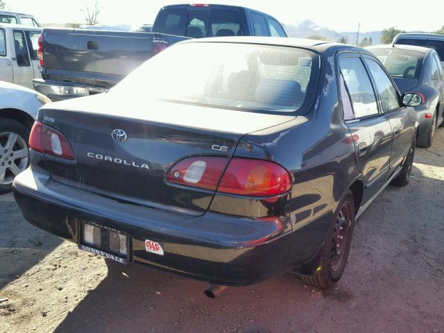 1NXBR12E8YZ337190 - 2000 TOYOTA COROLLA VE BLACK photo 4