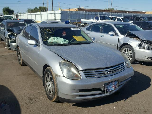 JNKCV51E34M107000 - 2004 INFINITI G35 SILVER photo 1