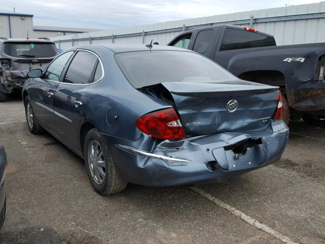 2G4WD582661114921 - 2006 BUICK LACROSSE C BLUE photo 3