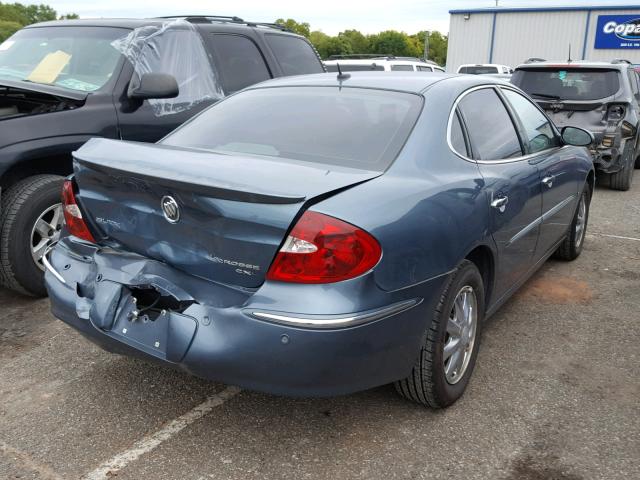 2G4WD582661114921 - 2006 BUICK LACROSSE C BLUE photo 4