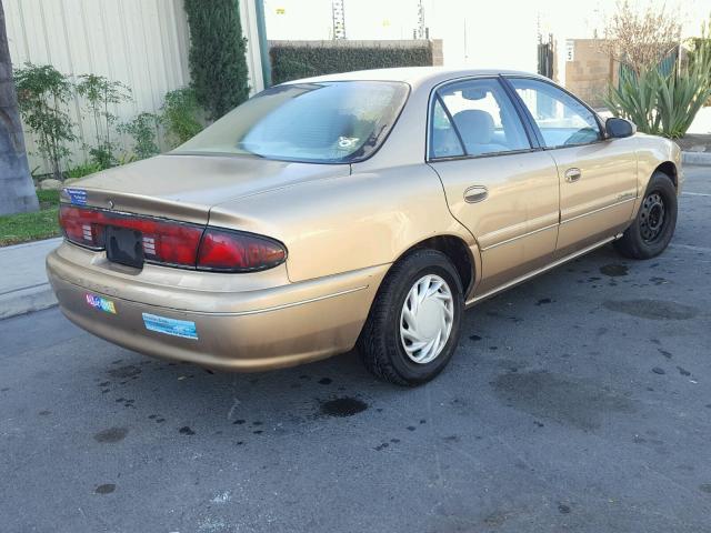 2G4WS52J5Y1190848 - 2000 BUICK CENTURY CU TAN photo 4