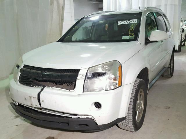 2CNDL33F086059767 - 2008 CHEVROLET EQUINOX LT WHITE photo 2