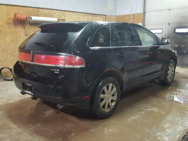 2LMDU88CX7BJ28774 - 2007 LINCOLN MKX BLACK photo 4