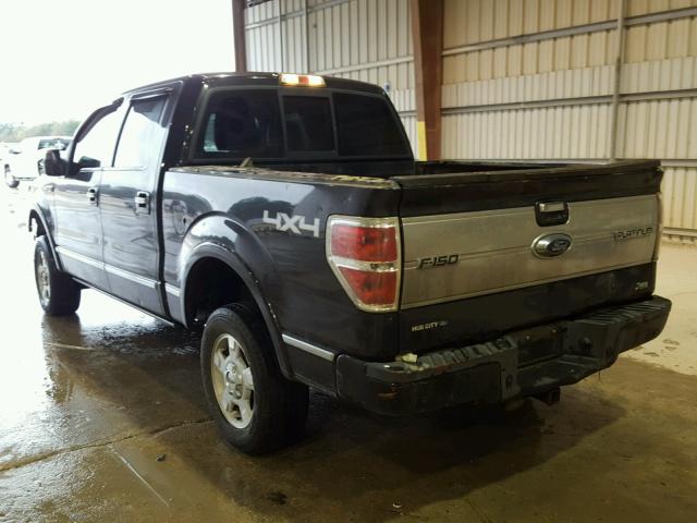 1FTFW1EV5AFC21482 - 2010 FORD F150 SUPER BLACK photo 3