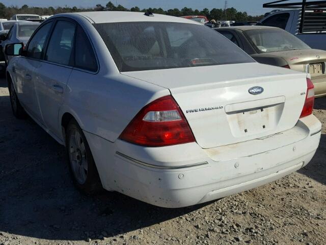 1FAFP24137G113940 - 2007 FORD FIVE HUNDR WHITE photo 3