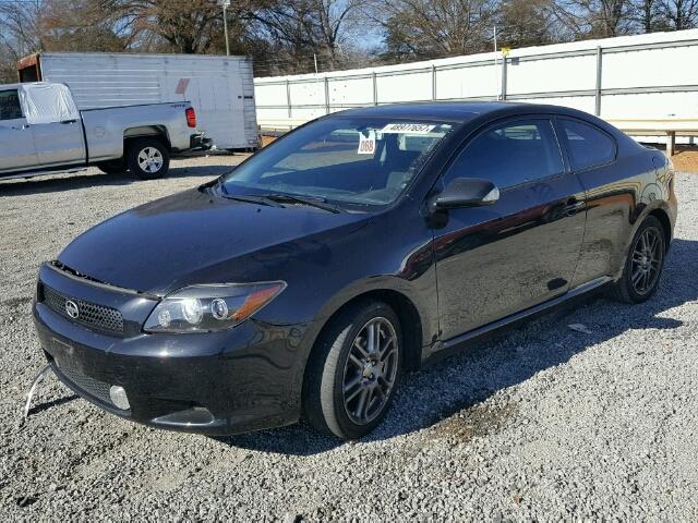 JTKDE167690298492 - 2009 TOYOTA SCION TC BLACK photo 2